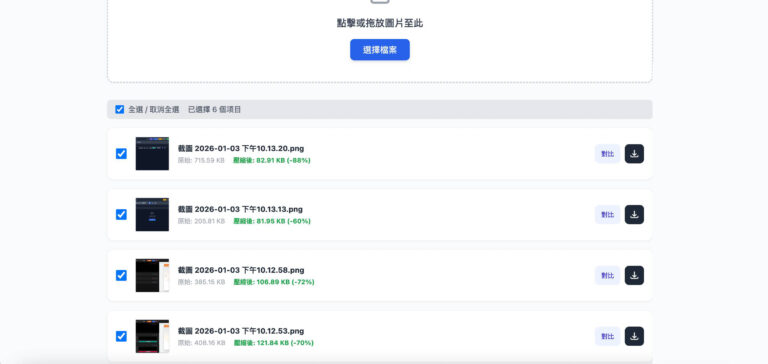 批次圖片壓縮工具3
